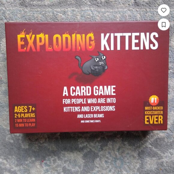 Exploding Kittens card game NWOT - Picture 1 of 3